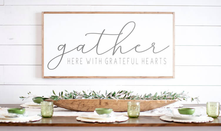 Gather With Grateful Hearts