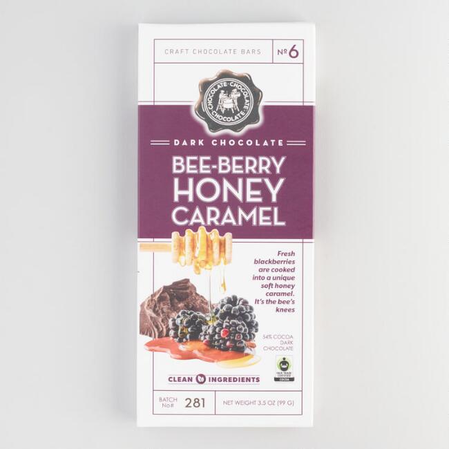 Bee-berry Honey caramel bar