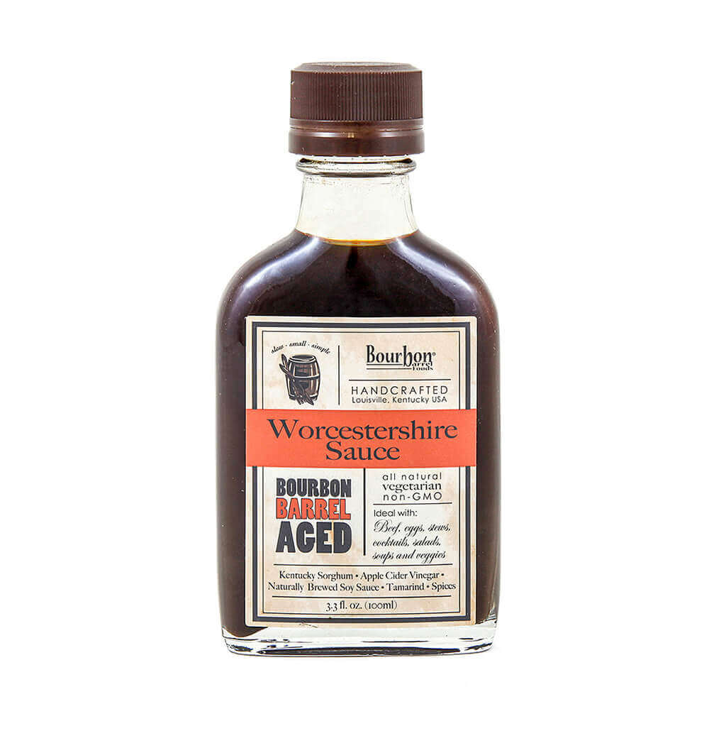 Bottle of worcestershire sauce