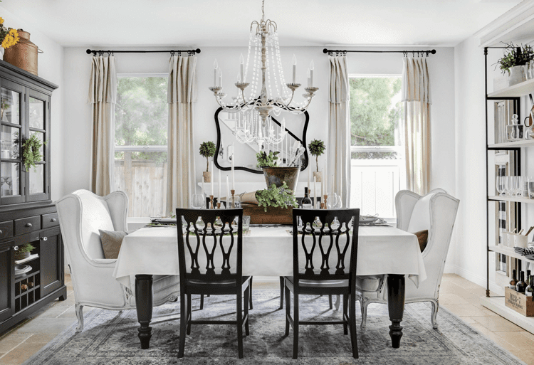 Types Of Farmhouse Lighting American, Farmhouse Chic Dining Room Chandelier