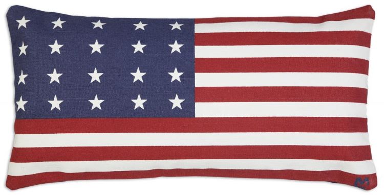 American flag pillow