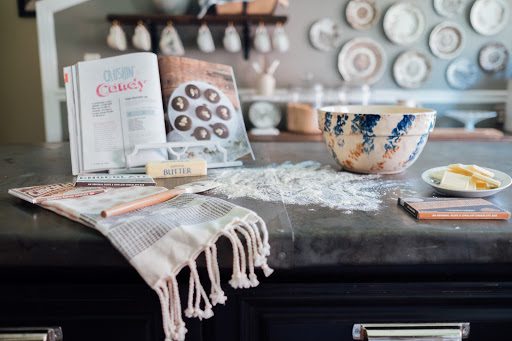 Reclaimed metal countertop as an alternative to granite countertops