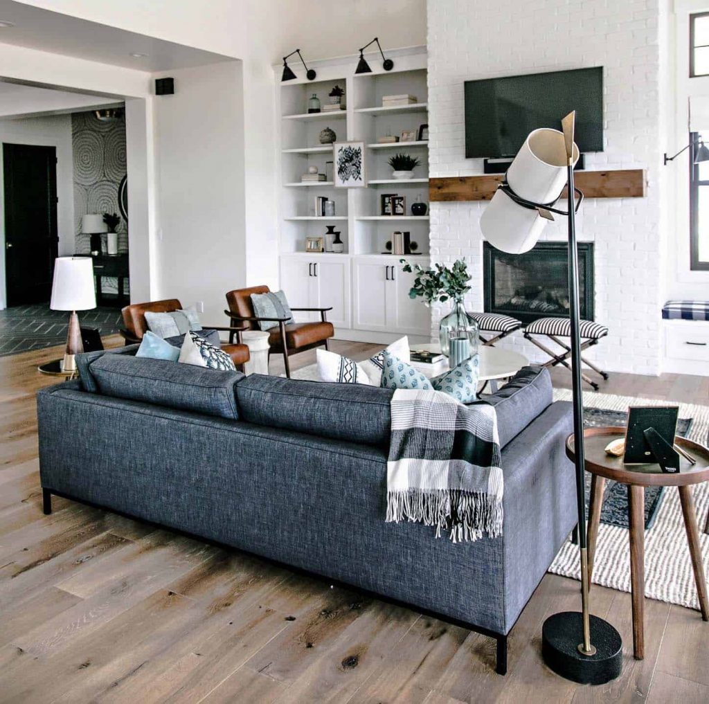 A Complete Guide To Farmhouse Decor Trends -  Modern farmhouse living room  decor, Modern farmhouse living room, Farmhouse decor living room