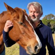 Sam Neill and horse