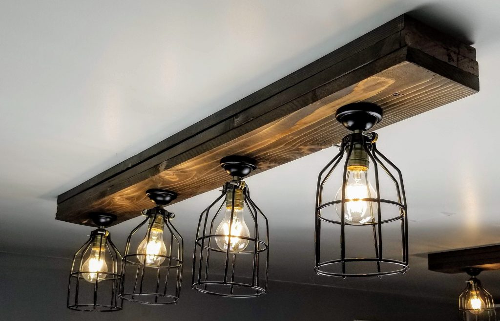 rustic modern farmhouse style lighting