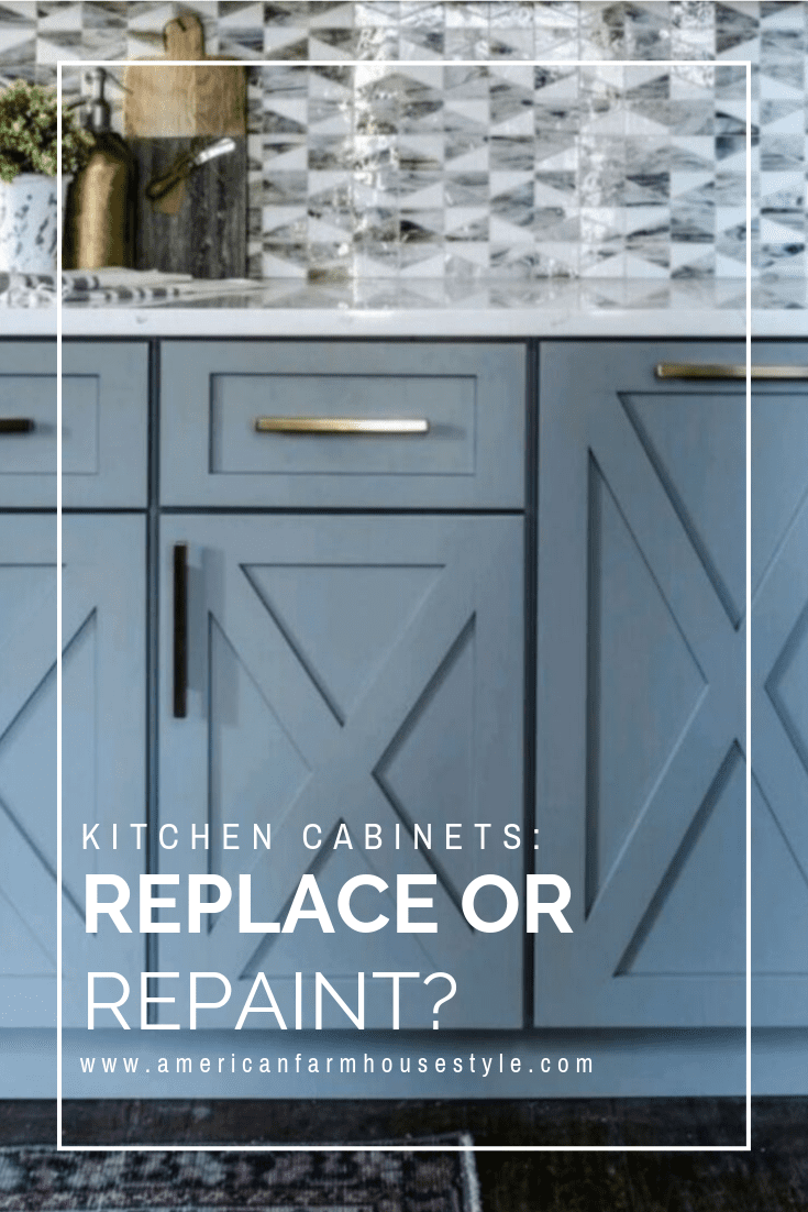 Kitchen Cabinets: Should You Replace or Paint Them? - American ...