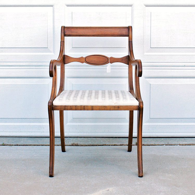 diy reupholstery dining room chair