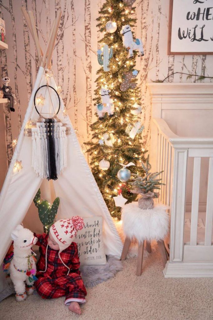 Child's teepee helps make Christmas magic