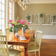 dining room Leslie Saeta for farmhouse paint colors trends
