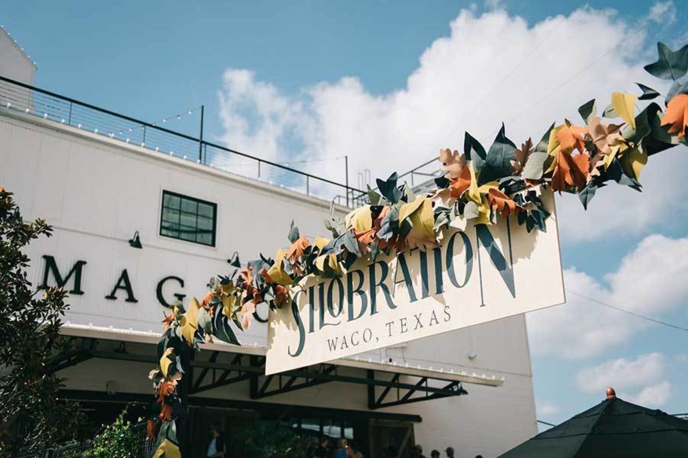 A sign reading Silobration Waco Texas