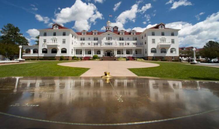 A haunted hotel, the Stanley Hotel, is one of our spooky spots to visit