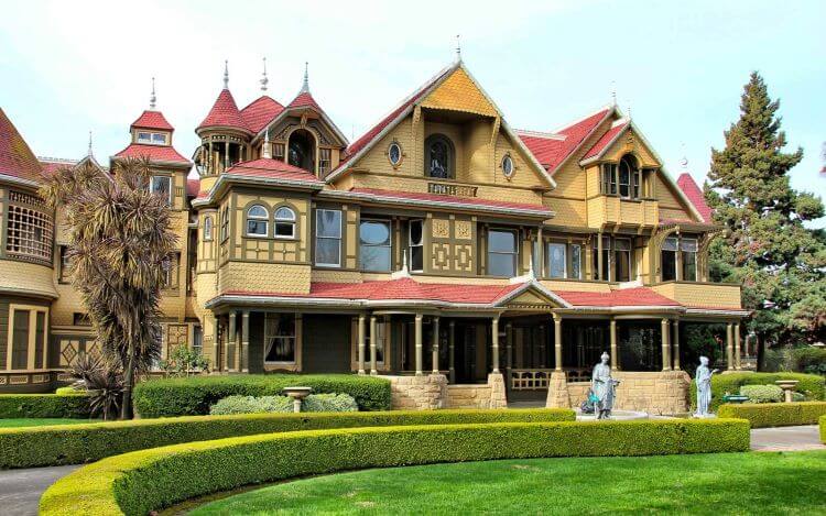 One of the most interesting of spooky spots, the Winchester Mystery House