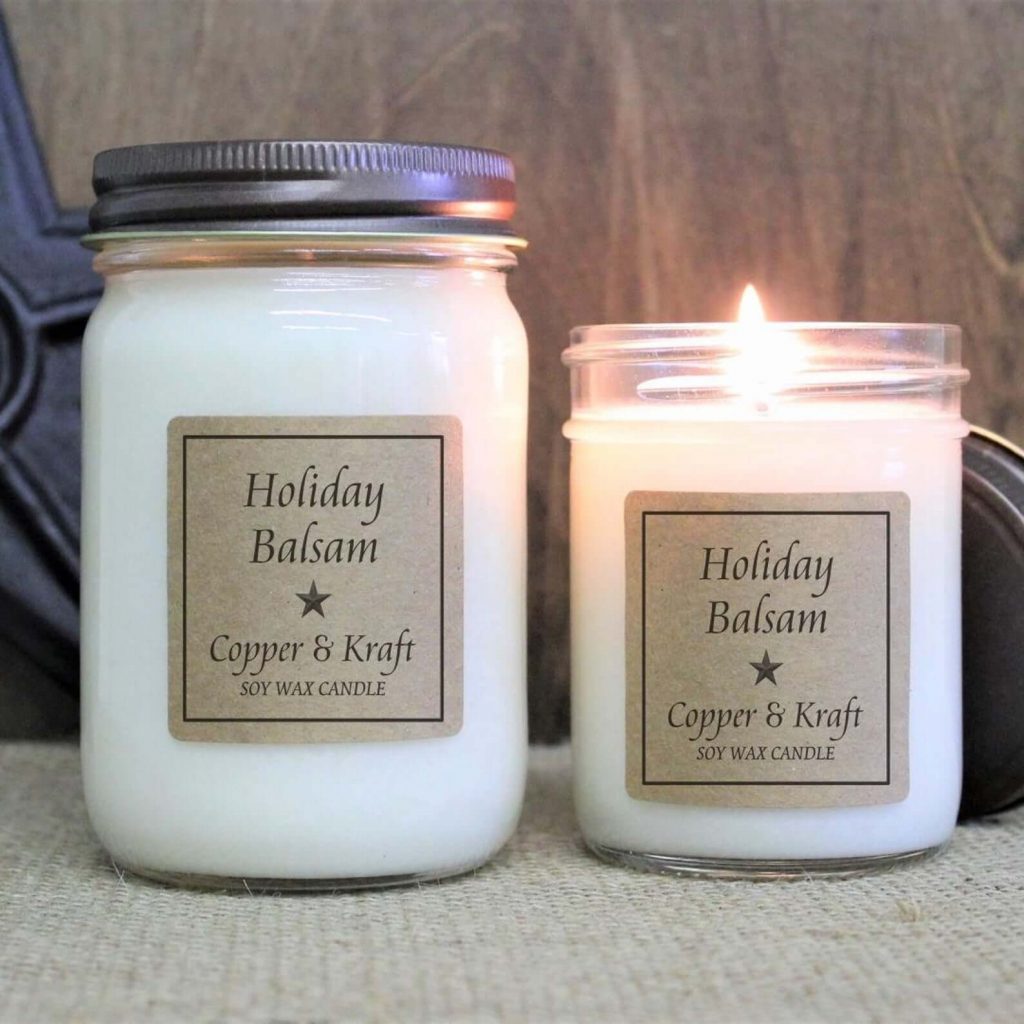 Holiday Balsam candles