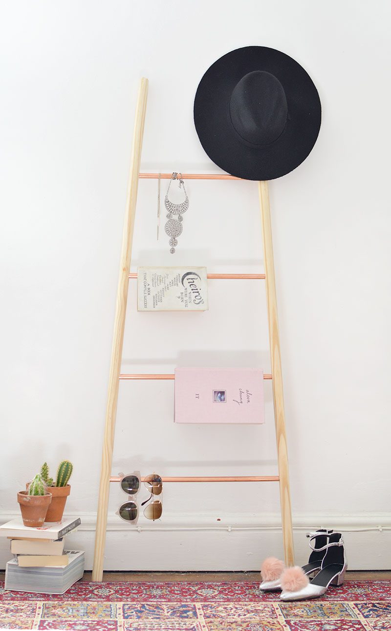 copper pipe DIY projects ladder