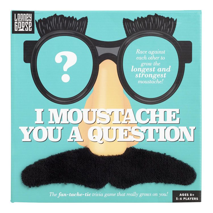 Board game "I Moustache You a Question".