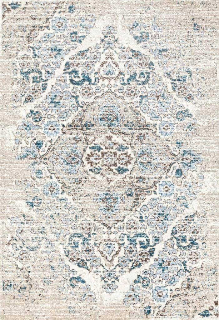 Faded area rug