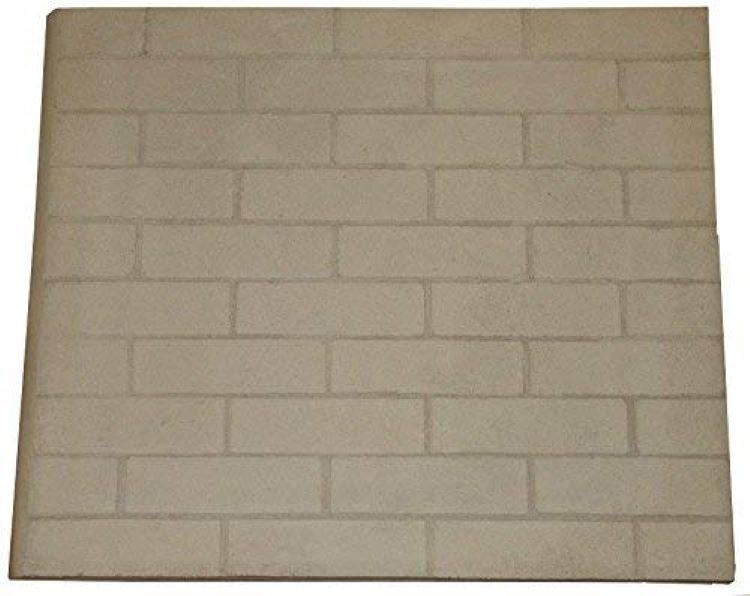 White brick panels for your fireplace mantel