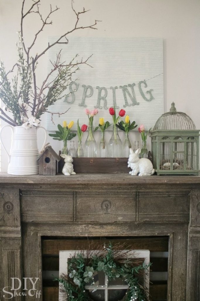 Spring Three Tiered Tray - Liz Marie Blog