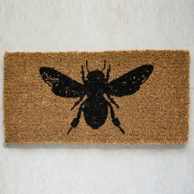 Honeybee welcome mat