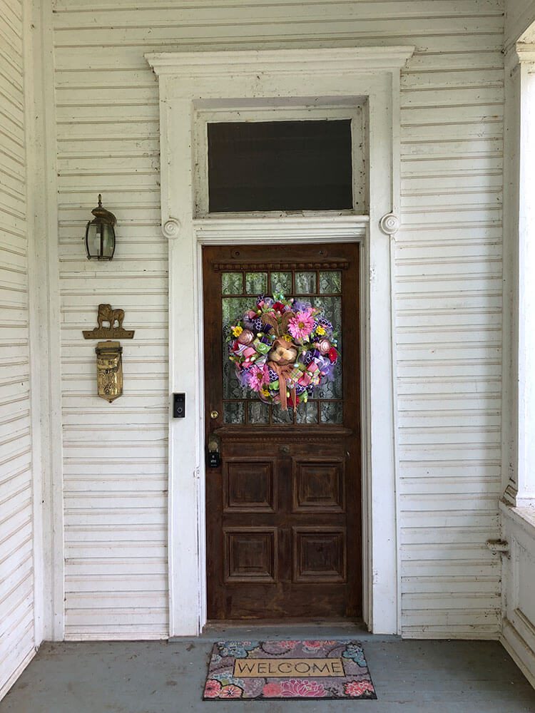 front door before picture