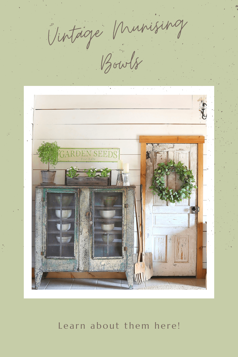 Collect Vintage Munising Bowls American Farmhouse Style