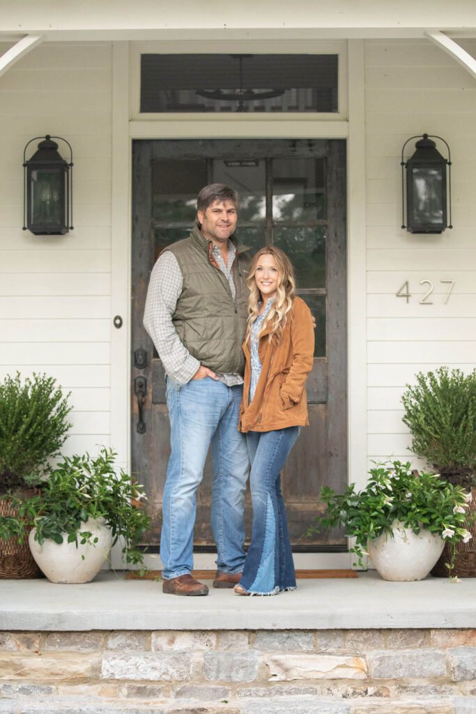 Matt and Kara of Garden Gate Homes for farmhouse renovation