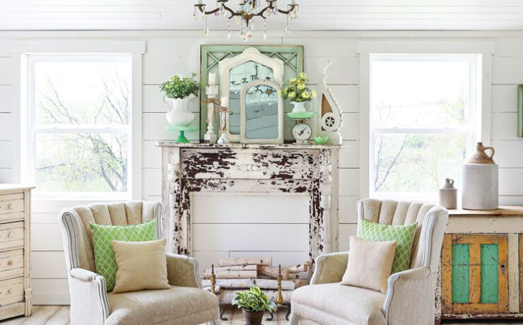 Carey Johnson mantel display