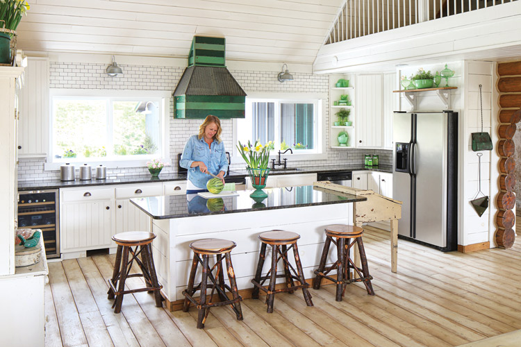 Carey Johnson spring farmhouse kitchen