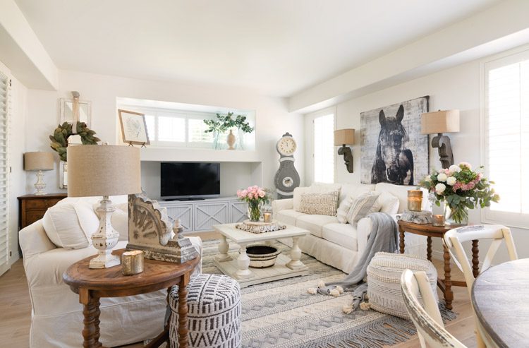 Desert Farmhouse living room