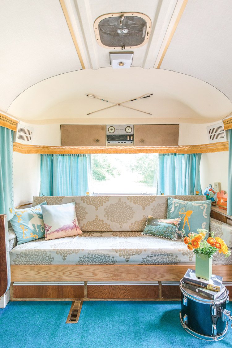 vintage Airstream interior