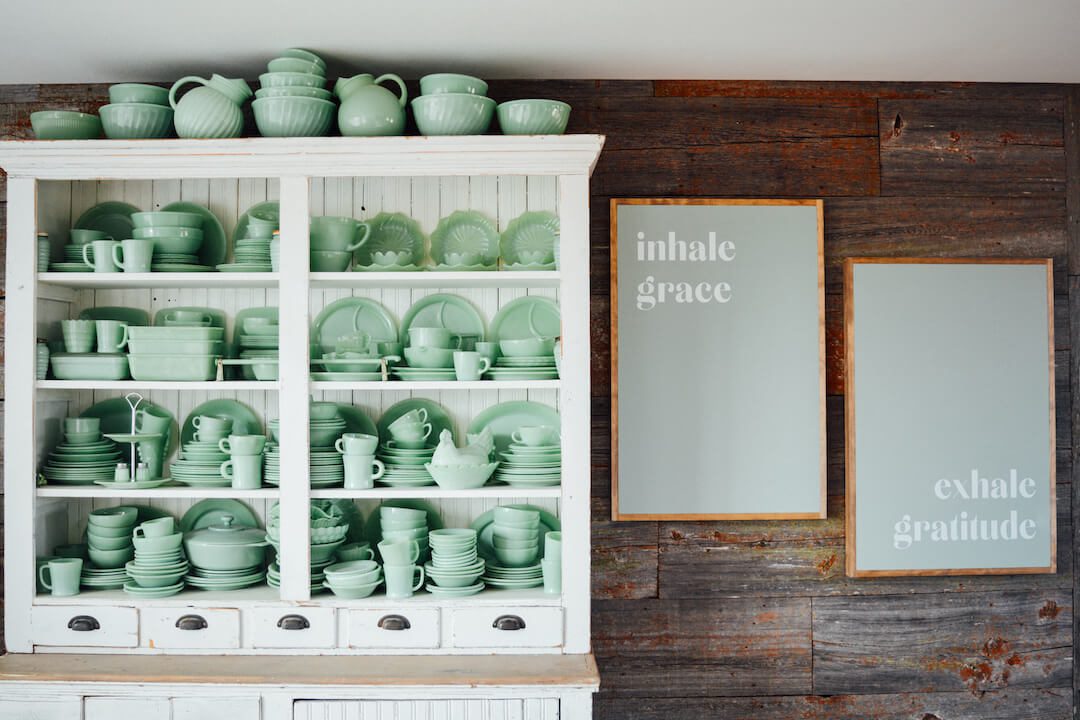 Martha Stewart's Jadeite Collection