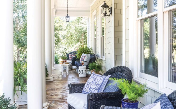 Georgia farmhouse porch