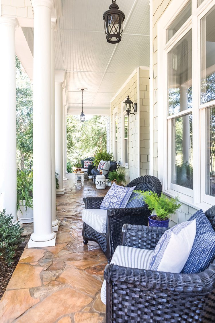 Southern front on sale porch furniture