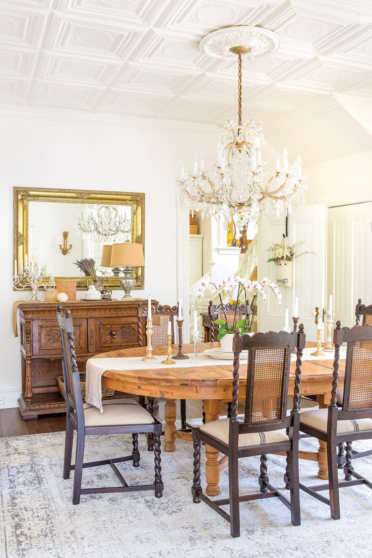 Victorian dining room