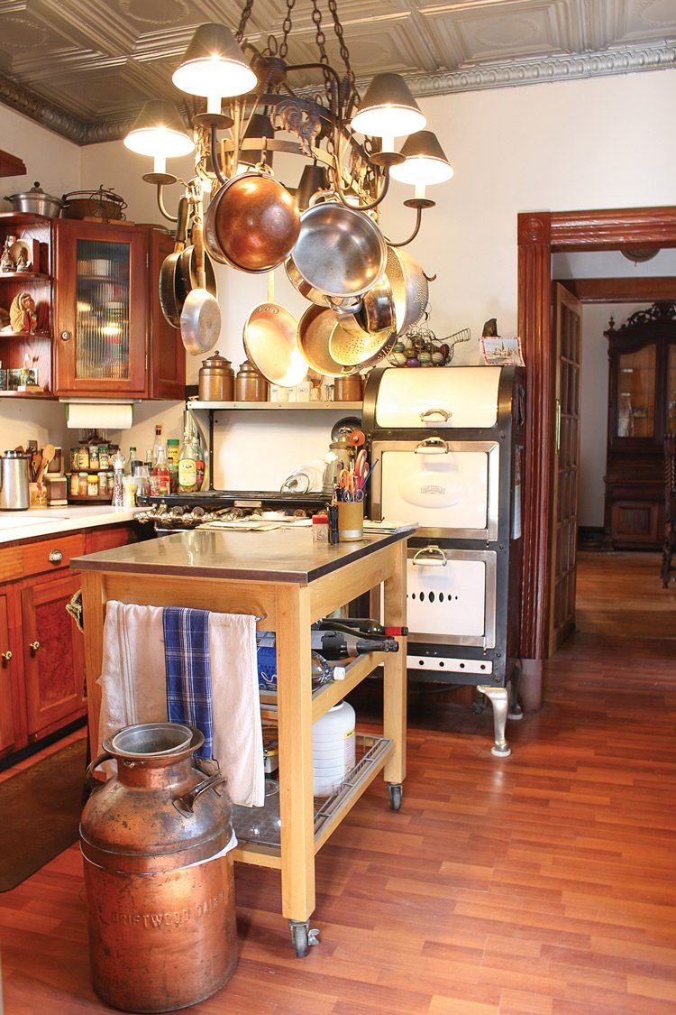 Victorian home kitchen