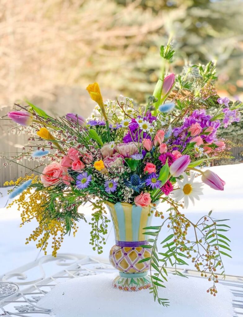 Janice Morrow floral arrangement