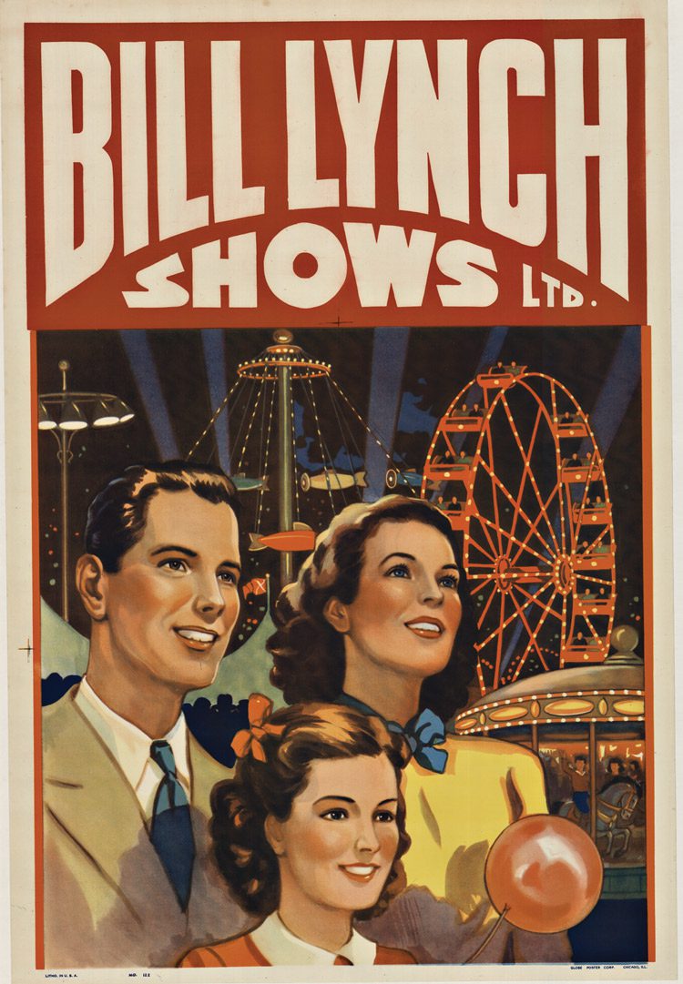 Bill Lynch vintage poster