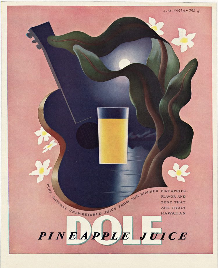 vintage Dole poster
