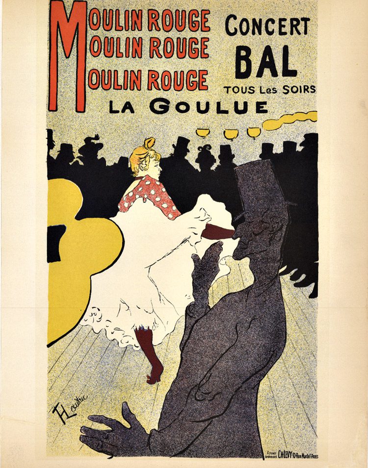 Bal du Moulin Rouge poster by Henri Toulouse-Lautrec