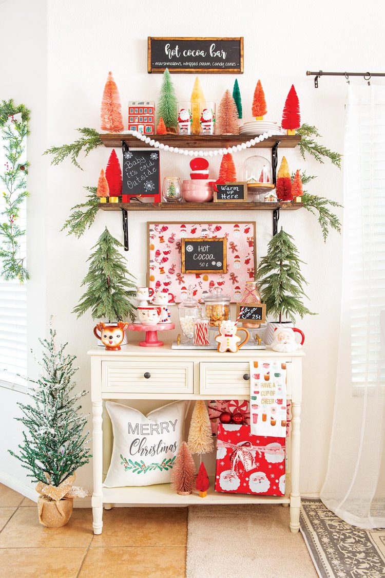 Santa's Workshop theme decor for Christmas