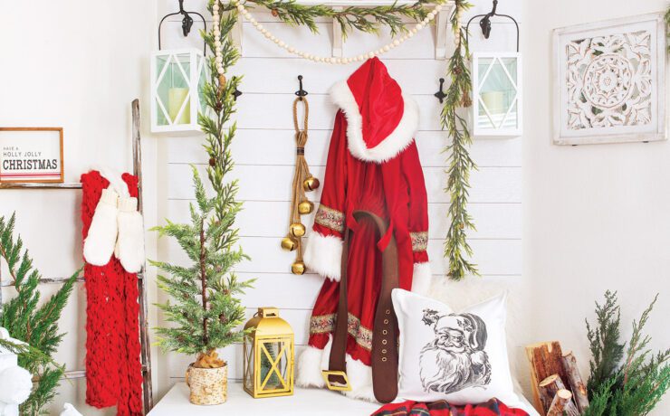 Santa's Workshop theme decor for Christmas