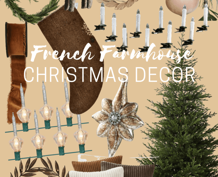 French Farmhouse Christmas Decor