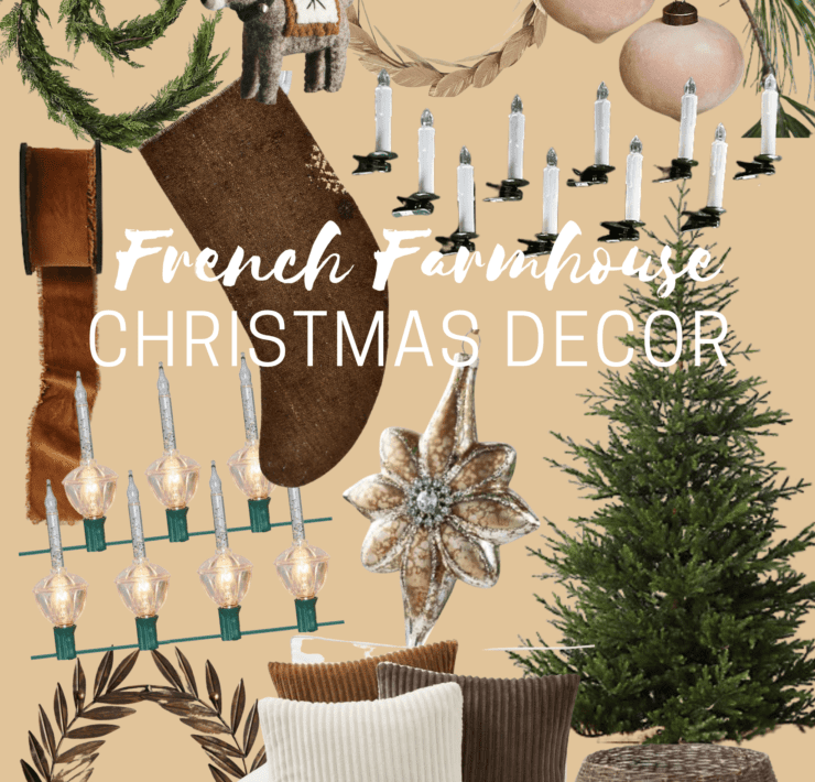 French Farmhouse Christmas Decor