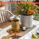 fall tablescape for Thanksgiving