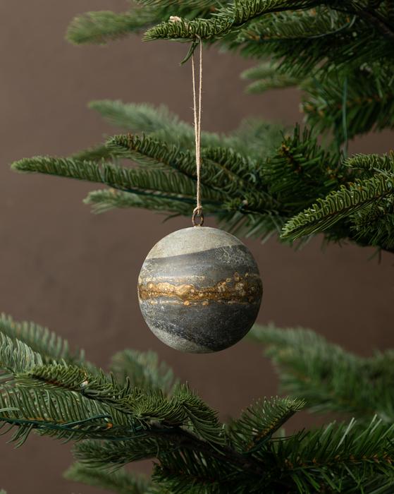 Natural Distressed Ornament