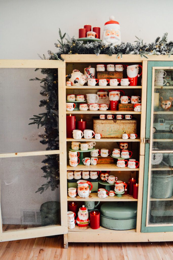 Vintage Santa Mug