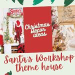 Text with decor themes for Christmas