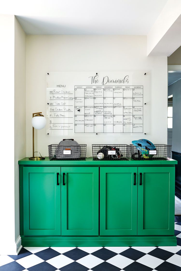 Mudroom Makeover for farmhouse style