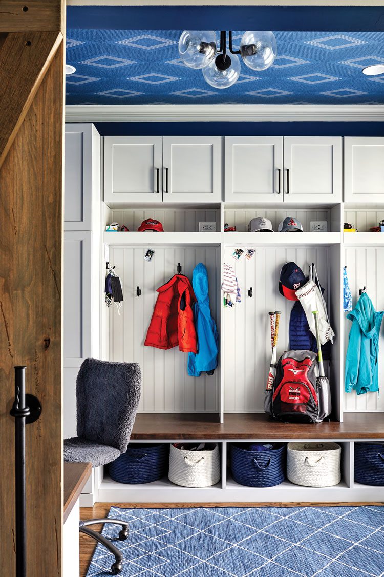 Mudroom Makeover for farmhouse style