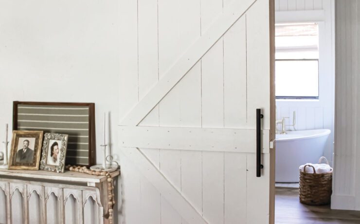 DIY sliding barn door